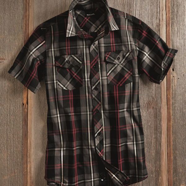 Short Sleeve Plaid Shirt Thumbnail