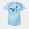 Multi-Color Spiral Tie-Dyed T-Shirt Thumbnail