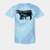 Multi-Color Spiral Tie-Dyed T-Shirt Thumbnail