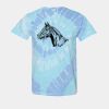 Multi-Color Spiral Tie-Dyed T-Shirt Thumbnail