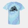 Multi-Color Spiral Tie-Dyed T-Shirt Thumbnail