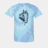 Multi-Color Spiral Tie-Dyed T-Shirt Thumbnail