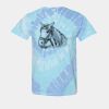 Multi-Color Spiral Tie-Dyed T-Shirt Thumbnail