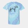 Multi-Color Spiral Tie-Dyed T-Shirt Thumbnail