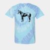 Multi-Color Spiral Tie-Dyed T-Shirt Thumbnail