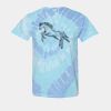 Multi-Color Spiral Tie-Dyed T-Shirt Thumbnail