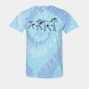 Multi-Color Spiral Tie-Dyed T-Shirt Thumbnail