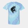 Multi-Color Spiral Tie-Dyed T-Shirt Thumbnail