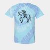 Multi-Color Spiral Tie-Dyed T-Shirt Thumbnail