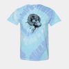 Multi-Color Spiral Tie-Dyed T-Shirt Thumbnail