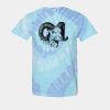 Multi-Color Spiral Tie-Dyed T-Shirt Thumbnail