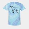 Multi-Color Spiral Tie-Dyed T-Shirt Thumbnail