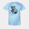 Multi-Color Spiral Tie-Dyed T-Shirt Thumbnail