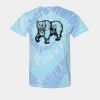 Multi-Color Spiral Tie-Dyed T-Shirt Thumbnail