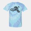 Multi-Color Spiral Tie-Dyed T-Shirt Thumbnail