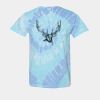 Multi-Color Spiral Tie-Dyed T-Shirt Thumbnail