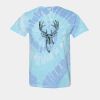 Multi-Color Spiral Tie-Dyed T-Shirt Thumbnail