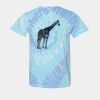 Multi-Color Spiral Tie-Dyed T-Shirt Thumbnail