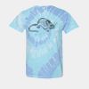 Multi-Color Spiral Tie-Dyed T-Shirt Thumbnail