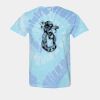 Multi-Color Spiral Tie-Dyed T-Shirt Thumbnail