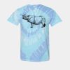 Multi-Color Spiral Tie-Dyed T-Shirt Thumbnail