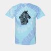 Multi-Color Spiral Tie-Dyed T-Shirt Thumbnail