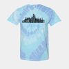 Multi-Color Spiral Tie-Dyed T-Shirt Thumbnail