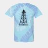 Multi-Color Spiral Tie-Dyed T-Shirt Thumbnail