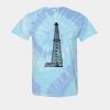 Multi-Color Spiral Tie-Dyed T-Shirt Thumbnail