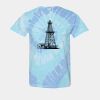 Multi-Color Spiral Tie-Dyed T-Shirt Thumbnail