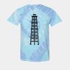 Multi-Color Spiral Tie-Dyed T-Shirt Thumbnail