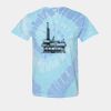 Multi-Color Spiral Tie-Dyed T-Shirt Thumbnail