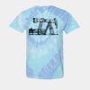 Multi-Color Spiral Tie-Dyed T-Shirt Thumbnail