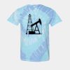 Multi-Color Spiral Tie-Dyed T-Shirt Thumbnail