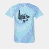 Multi-Color Spiral Tie-Dyed T-Shirt Thumbnail