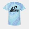 Multi-Color Spiral Tie-Dyed T-Shirt Thumbnail