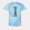 Multi-Color Spiral Tie-Dyed T-Shirt Thumbnail