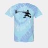 Multi-Color Spiral Tie-Dyed T-Shirt Thumbnail