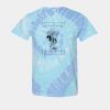 Multi-Color Spiral Tie-Dyed T-Shirt Thumbnail