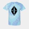 Multi-Color Spiral Tie-Dyed T-Shirt Thumbnail