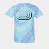 Multi-Color Spiral Tie-Dyed T-Shirt Thumbnail