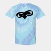 Multi-Color Spiral Tie-Dyed T-Shirt Thumbnail