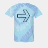 Multi-Color Spiral Tie-Dyed T-Shirt Thumbnail