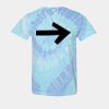 Multi-Color Spiral Tie-Dyed T-Shirt Thumbnail