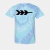 Multi-Color Spiral Tie-Dyed T-Shirt Thumbnail