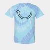 Multi-Color Spiral Tie-Dyed T-Shirt Thumbnail