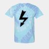 Multi-Color Spiral Tie-Dyed T-Shirt Thumbnail