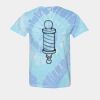 Multi-Color Spiral Tie-Dyed T-Shirt Thumbnail