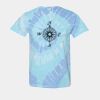 Multi-Color Spiral Tie-Dyed T-Shirt Thumbnail