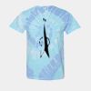 Multi-Color Spiral Tie-Dyed T-Shirt Thumbnail